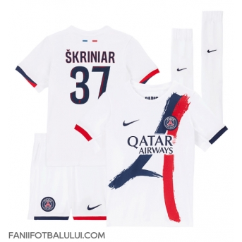 Paris Saint-Germain Milan Skriniar #37 Echipament de Fotbal Replică 2024-25 Copii Deplasare (+ Șorturi)